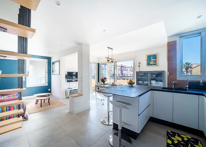 Le Duplex De Monique - Beau Duplex Proche Apartmán Sainte-Marie-Plage